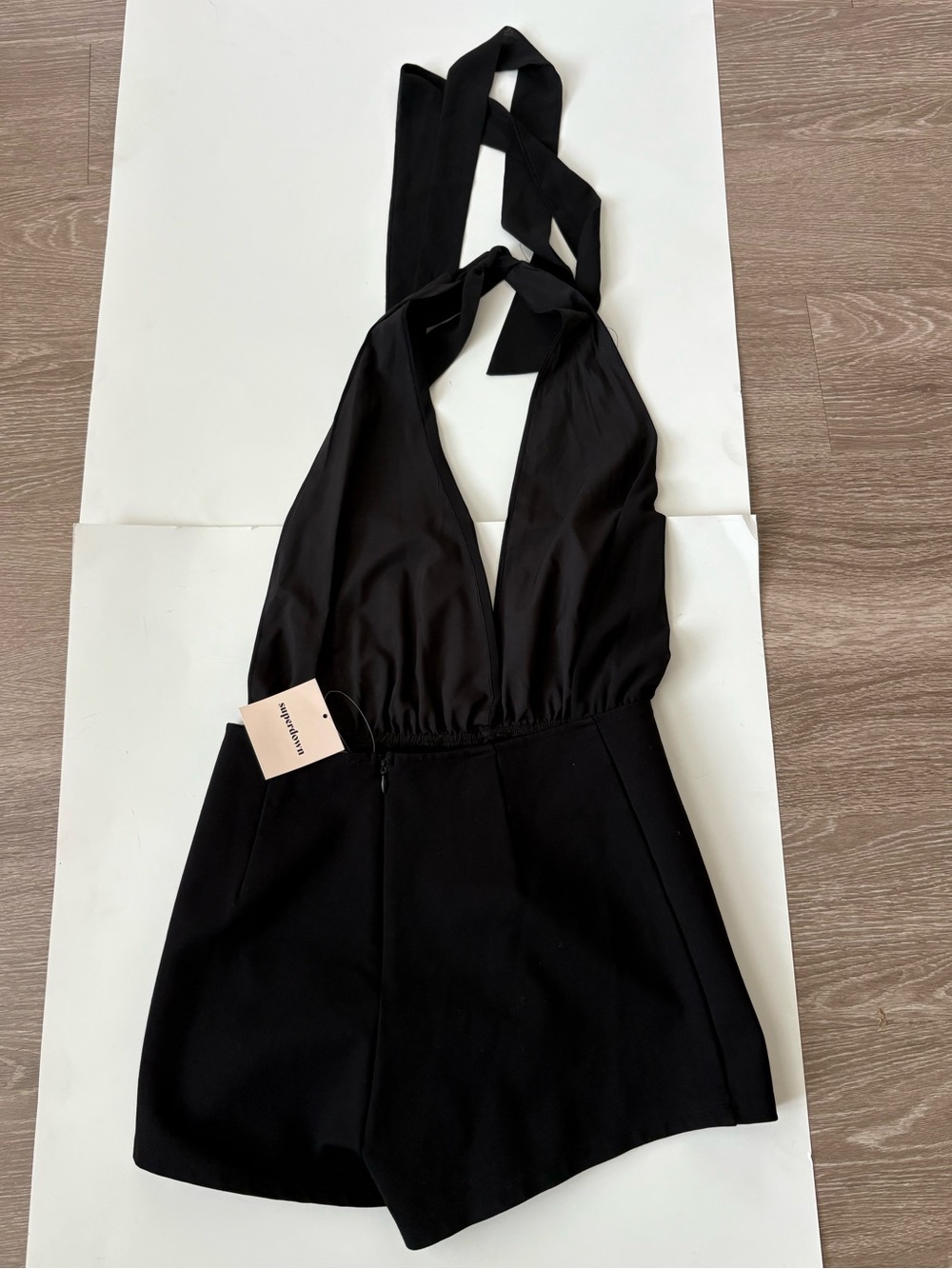 Superdown Ambrosia Romper In Black // Size Medium - Picture 4 of 4